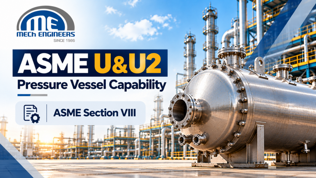 ASME Certified Pressure Vessel Manufacturer: How U vs U2 Stamps Affect Your Choice