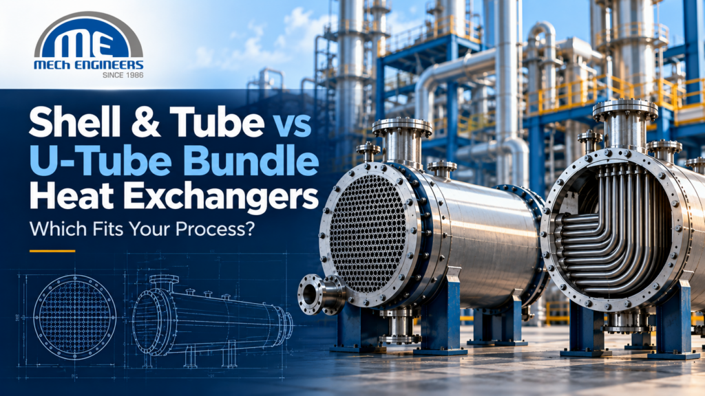 Shell & Tube vs U-Tube Bundle Heat Exchangers: Which Fits Your Process?