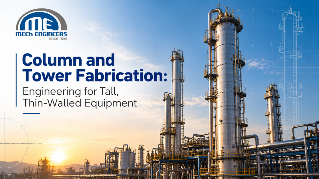 Column and Tower Fabrication: Engineering for Tall, Thin-Walled Equipment