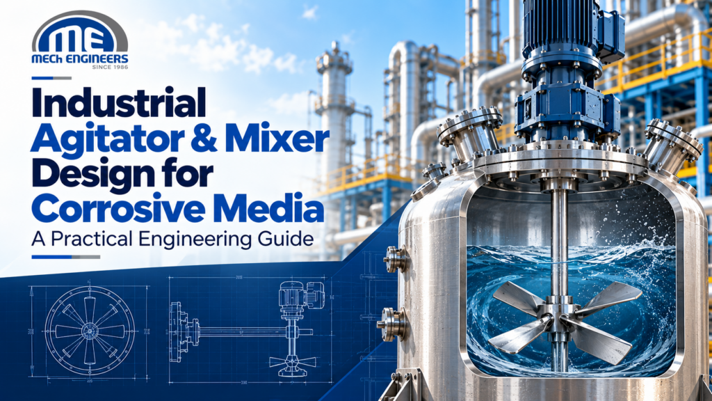 Industrial Agitator & Mixer Design for Corrosive Media: A Practical Engineering Guide