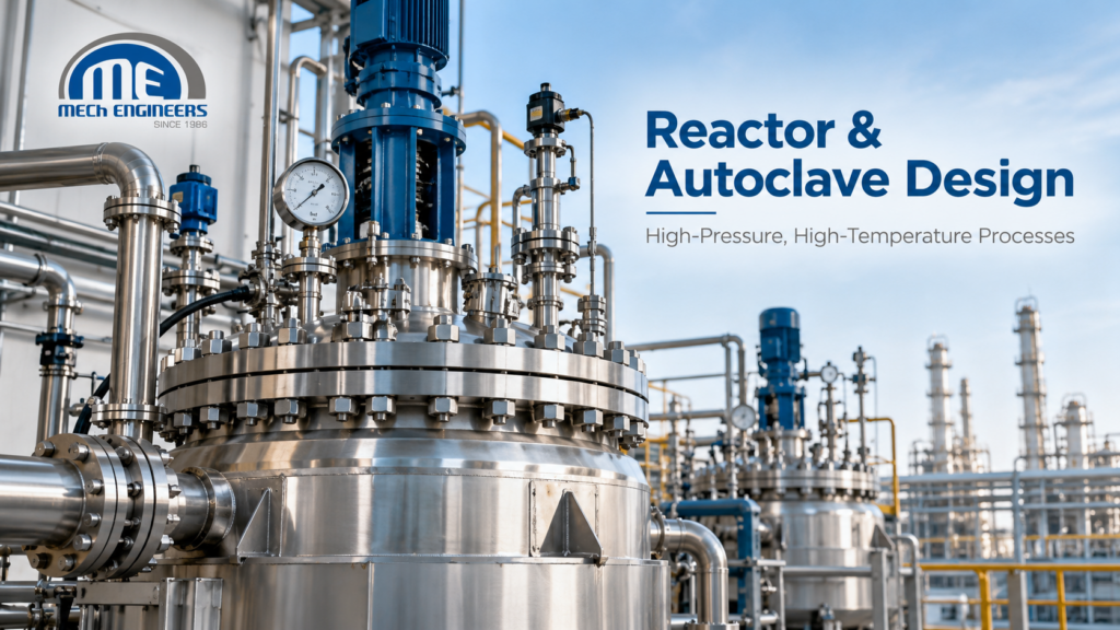Reactor & Autoclave Design for High-Pressure, High-Temperature Processes: A Practical Engineering Guide